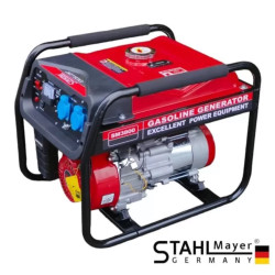 Четиритактов монофазен генератор за ток STAHLMAYER  3,8kW - Агрегат