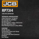 Пневматична права шлифовалка JCB  RP7314