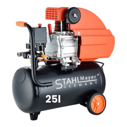 Монофазен компресор STAHLMAYER , 1500 W, 25 л