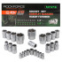 Комплект вложки 25 части 1/4"&1/2" (4-32mm)  ROCKFORCE